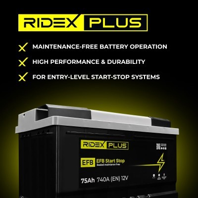 Starter Battery RIDEX 1S0046P 1S0046P - photo 10