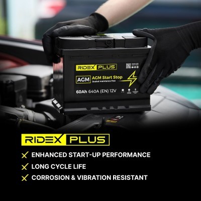 Starter Battery RIDEX 1S0007P 1S0007P - photo 8