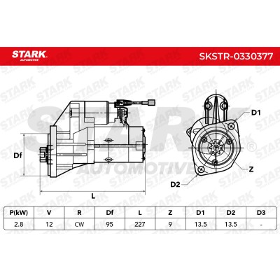 Starter Stark SKSTR-0330377 SKSTR-0330377 - photo 7