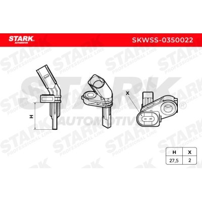 ABS Sensor Stark SKWSS-0350022 SKWSS-0350022 - photo 4