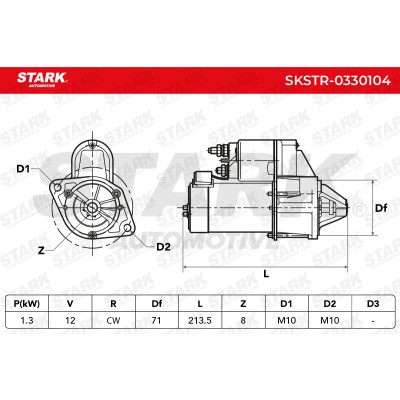 Starter Stark SKSTR-0330104 SKSTR-0330104 - photo 7