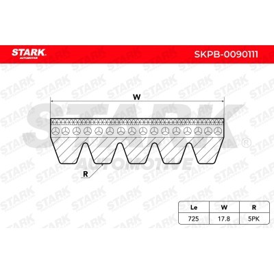 V-Ribbed Belt Stark SKPB-0090111 SKPB-0090111 - photo 5