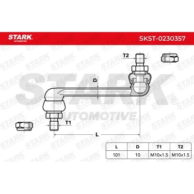 Stabilizer Link Stark SKST-0230357 SKST-0230357 - photo 6