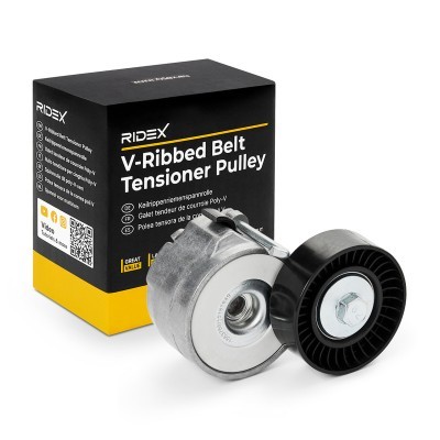 Belt Tensioner V-Ribbed Belt RIDEX 541V0048 541V0048 - photo 1