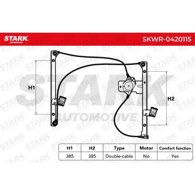 Window Regulator Stark SKWR-0420115 SKWR-0420115 - photo 6