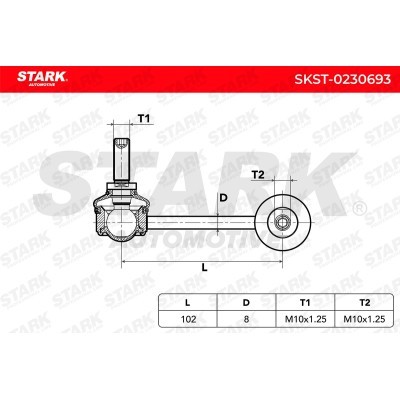 Stabilizer Link Stark SKST-0230693 SKST-0230693 - photo 5