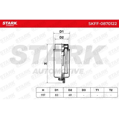 Fuel Filter Stark SKFF-0870122 SKFF-0870122 - photo 5