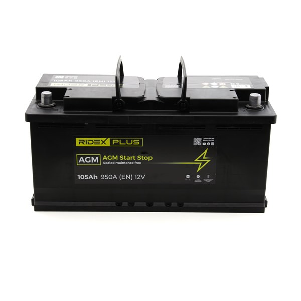 Starter Battery RIDEX 1S0053P 1S0053P - photo 1
