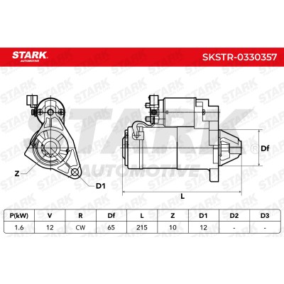 Starter Stark SKSTR-0330357 SKSTR-0330357 - photo 6