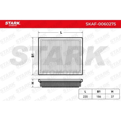 Air Filter Stark SKAF-0060275 SKAF-0060275 - photo 3