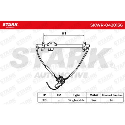 Window Regulator Stark SKWR-0420136 SKWR-0420136 - photo 7