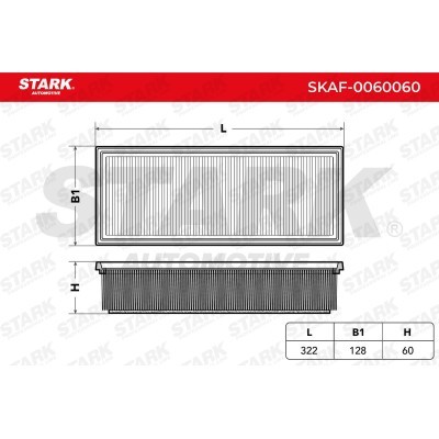 Air Filter Stark SKAF-0060060 SKAF-0060060 - photo 6