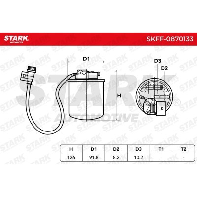Fuel Filter Stark SKFF-0870133 SKFF-0870133 - photo 6