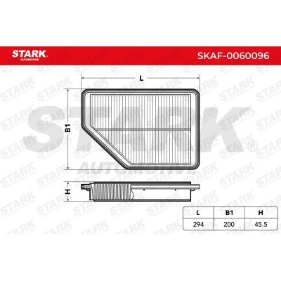 Air Filter Stark SKAF-0060096 SKAF-0060096 - photo 3