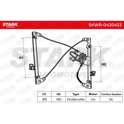 Window Regulator Stark SKWR-0420433 SKWR-0420433 - photo 5