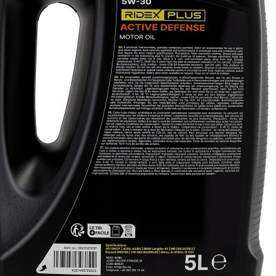 Engine Oil RIDEX 1862O0183P 1862O0183P - photo 12