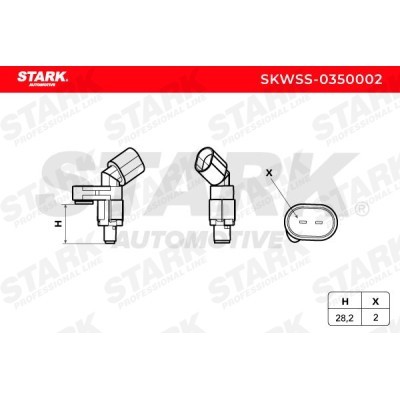ABS Sensor Stark SKWSS-0350002 SKWSS-0350002 - photo 5
