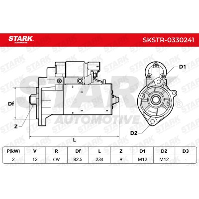 Starter Stark SKSTR-0330241 SKSTR-0330241 - photo 6