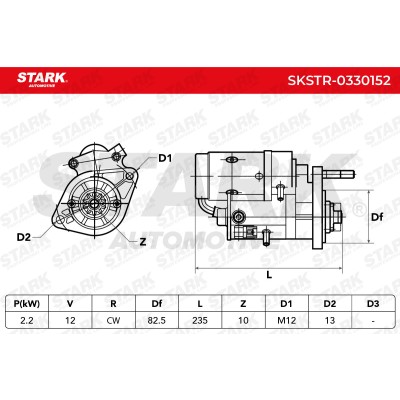 Starter Stark SKSTR-0330152 SKSTR-0330152 - photo 6