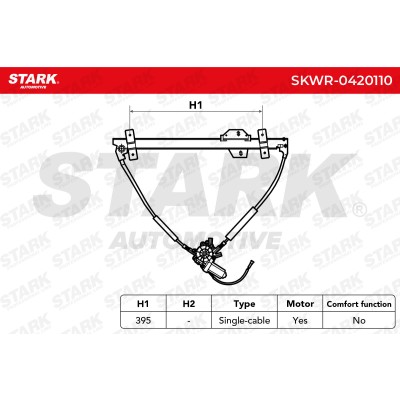 Window Regulator Stark SKWR-0420110 SKWR-0420110 - photo 8
