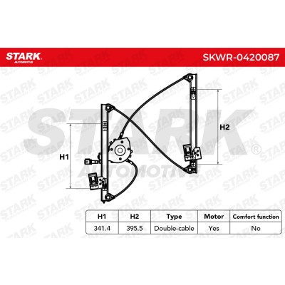 Window Regulator Stark SKWR-0420087 SKWR-0420087 - photo 4