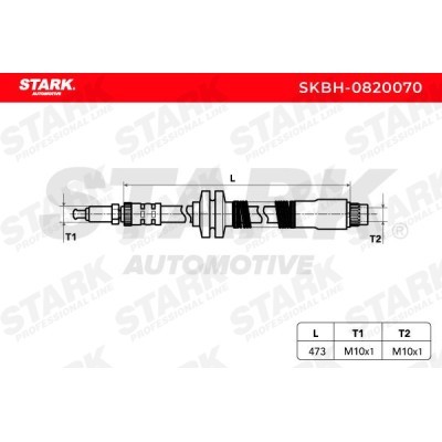 Brake Hose Stark SKBH-0820070 SKBH-0820070 - photo 4