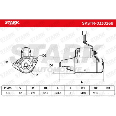 Starter Stark SKSTR-0330268 SKSTR-0330268 - photo 6