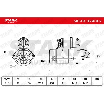 Starter Stark SKSTR-0330302 SKSTR-0330302 - photo 7