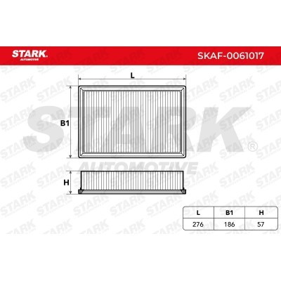 Air Filter Stark SKAF-0061017 SKAF-0061017 - photo 6