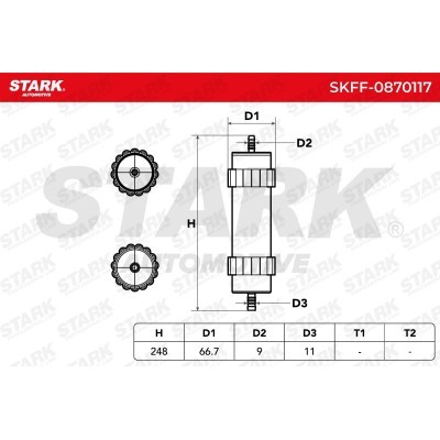 Fuel Filter Stark SKFF-0870117 SKFF-0870117 - photo 5