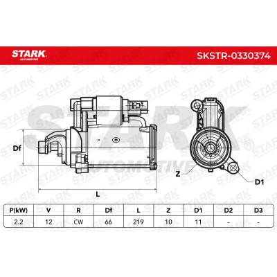 Starter Stark SKSTR-0330374 SKSTR-0330374 - photo 7