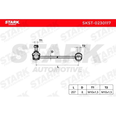 Stabilizer Link Stark SKST-0230117 SKST-0230117 - photo 3