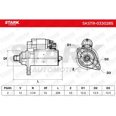 Starter Stark SKSTR-0330285 SKSTR-0330285 - photo 6