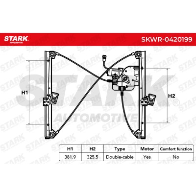 Window Regulator Stark SKWR-0420199 SKWR-0420199 - photo 5