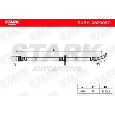 Brake Hose Stark SKBH-0820097 SKBH-0820097 - photo 2