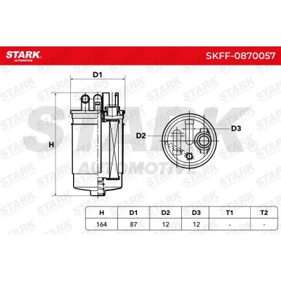 Fuel Filter Stark SKFF-0870057 SKFF-0870057 - photo 5