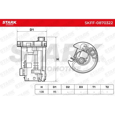 Fuel Filter Stark SKFF-0870322 SKFF-0870322 - photo 8