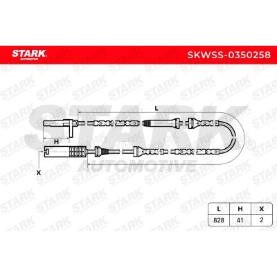 ABS Sensor Stark SKWSS-0350258 SKWSS-0350258 - photo 5
