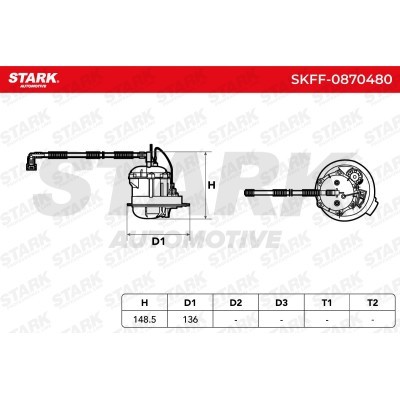 Fuel Filter Stark SKFF-0870480 SKFF-0870480 - photo 6