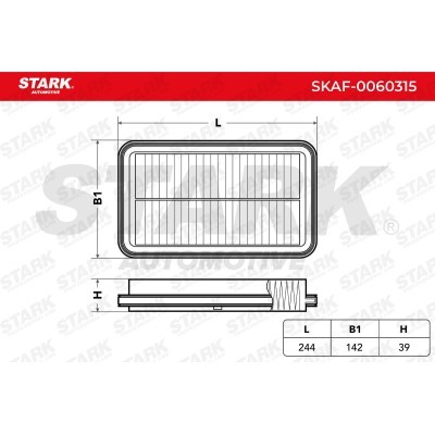 Air Filter Stark SKAF-0060315 SKAF-0060315 - photo 4