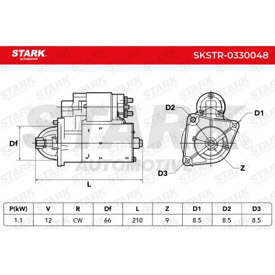 Starter Stark SKSTR-0330048 SKSTR-0330048 - photo 7