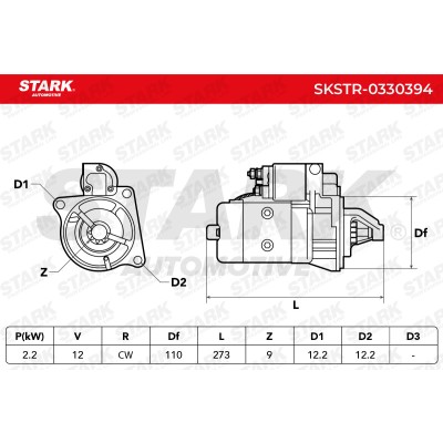 Starter Stark SKSTR-0330394 SKSTR-0330394 - photo 6