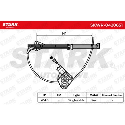 Window Regulator Stark SKWR-0420651 SKWR-0420651 - photo 7