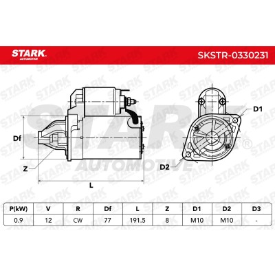 Starter Stark SKSTR-0330231 SKSTR-0330231 - photo 6
