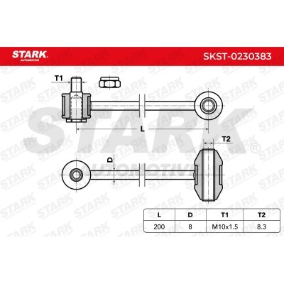 Stabilizer Link Stark SKST-0230383 SKST-0230383 - photo 6