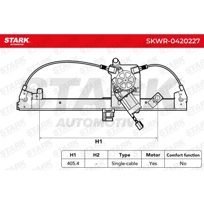 Window Regulator Stark SKWR-0420227 SKWR-0420227 - photo 8