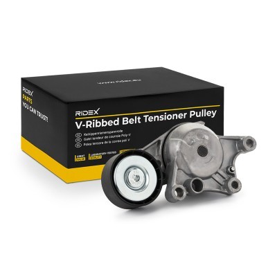 Belt Tensioner V-Ribbed Belt RIDEX 540T0037 540T0037 - photo 2