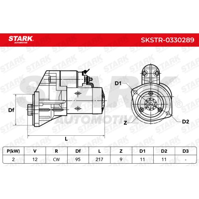 Starter Stark SKSTR-0330289 SKSTR-0330289 - photo 7