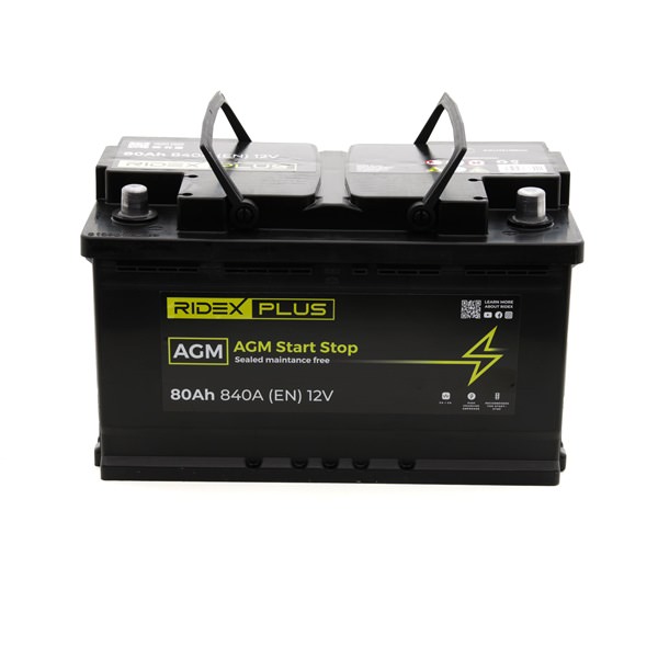 Starter Battery RIDEX 1S0013P 1S0013P - photo 1