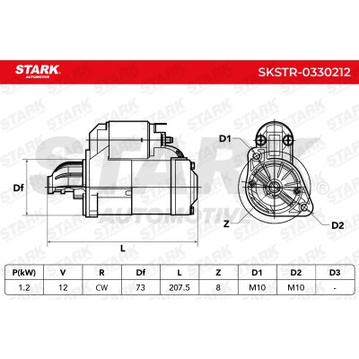 Starter Stark SKSTR-0330212 SKSTR-0330212 - photo 7